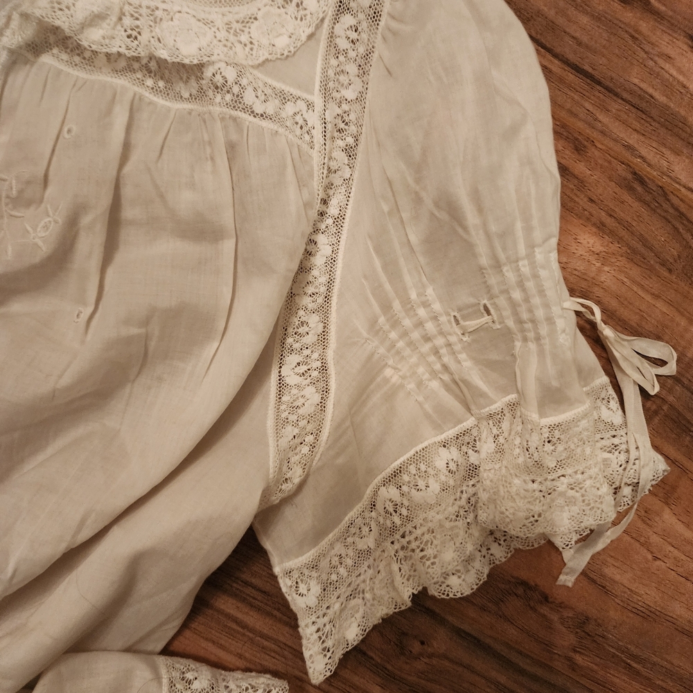 Heirloom Ralph Lauren Lace Blouse Size 10 - Picture 4 of 8